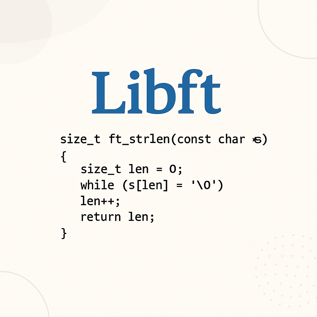 Projet Libft